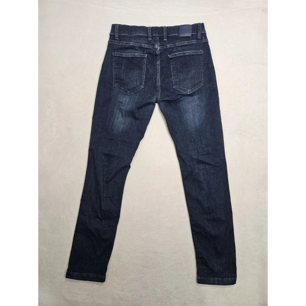 MUGSY Jeans Mens‎ 31x30* Blue Fultons Slim Straight Dark Wash Denim FXL3NFU